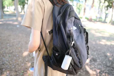 シンプルデザインなので男女問わず持ちやすい