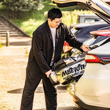 仲間とゴルフへ