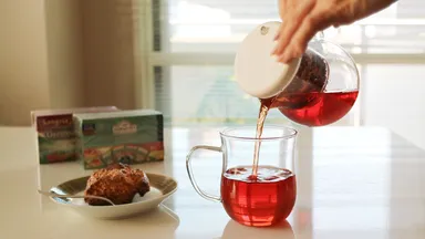 至福の一杯でティーブレイクを愉しむ