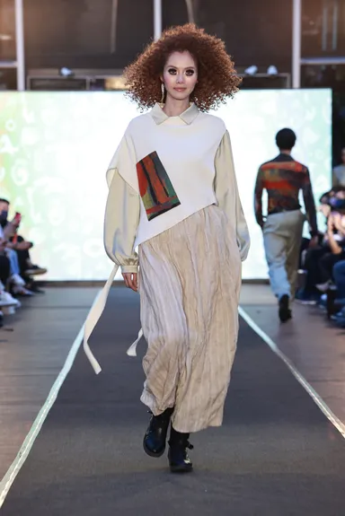 GIOIA PAN、台湾の先住民文化の色と現代芸術を融合した作品(画像提供：CNX Taiwan)