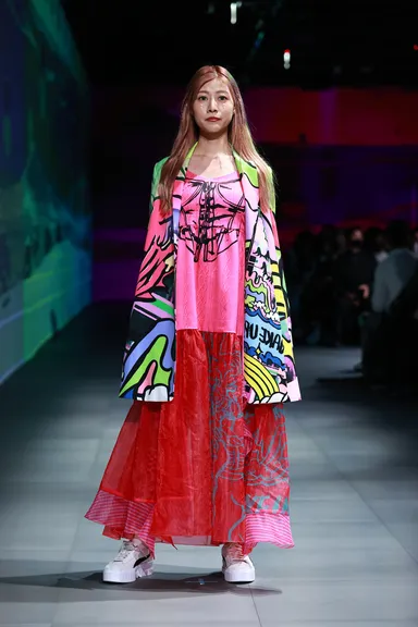 Claudia Wang×阿部マリア(画像提供：CNX Taiwan)