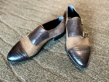 ブラウン ダブルモンク