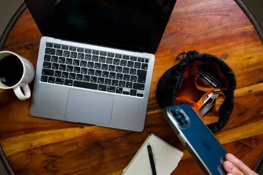 テーブルの上での使用