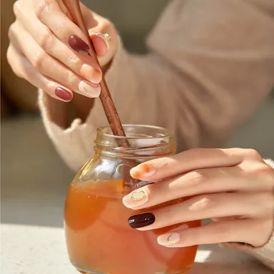 BLACK SUGAR MARBLE TOPPING