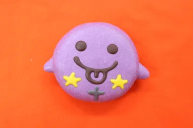 おばけにゃんこ(紫)