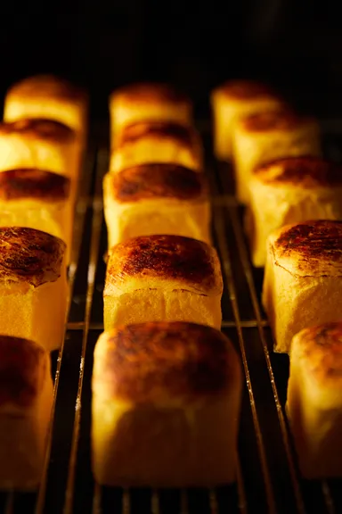 焼き立てたまごパン(1)