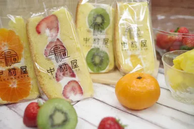 カステラフルーツサンド