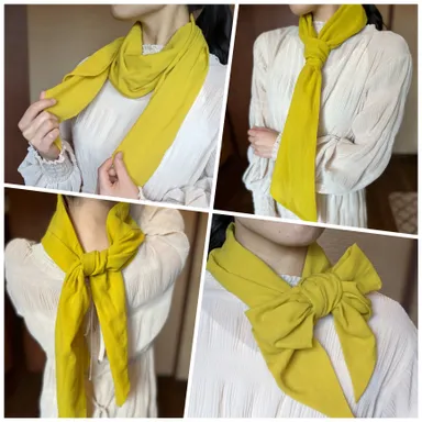 スカーフとして使用