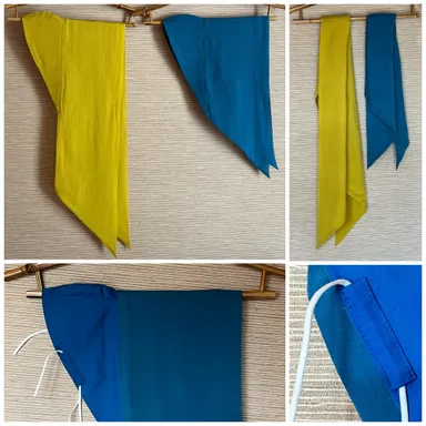 ロング×ノーマル　マスクゴム紐付け替え可