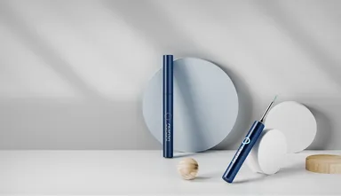 キャップ付きでスタイリッシュなデザイン