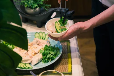 名物のカオマンガイ