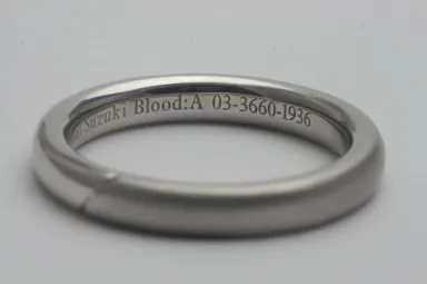 TANZO.premium リング刻印例