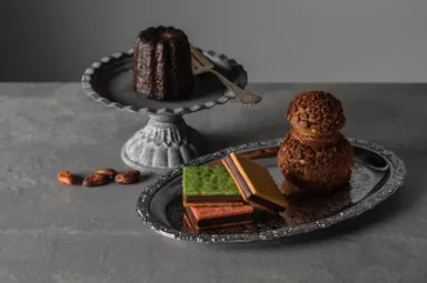 カヌレ、シュー、ショコラサンド