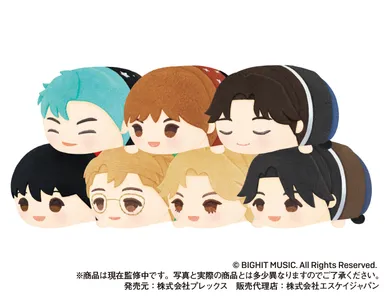 もちもちマスコット TinyTAN 限定版7種セット(1)