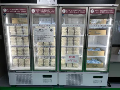 無人直売所の店内写真