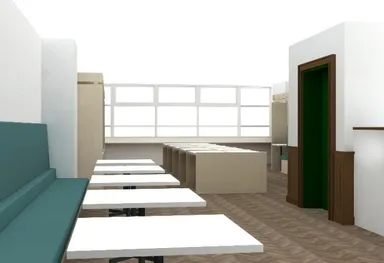 コワーキングスペースフロアイメージ