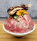焼き松茸と相州牛ローストビーフ贅沢丼