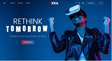 JVXRAのウェブサイト