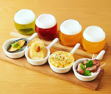 ビール飲み比べ