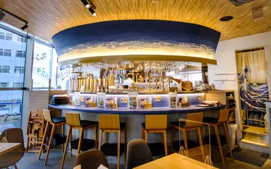 北斎麦酒醸造所の店内