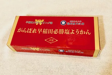 がんばれ早稲田必勝塩ようかん