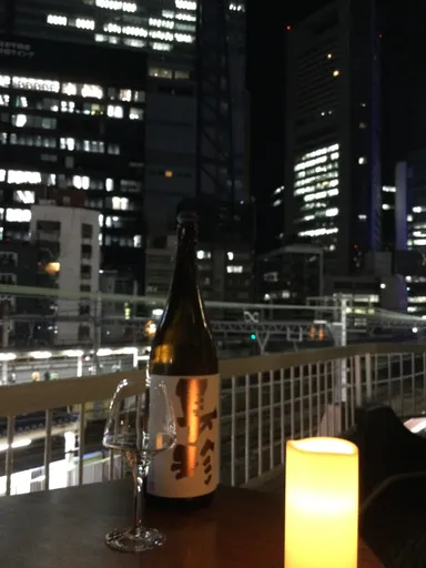 バルコニーからの光景