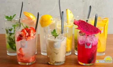 産地にこだわり厳選した四季折々のフルーツを使ったフォトジェニックなドリンクが魅力