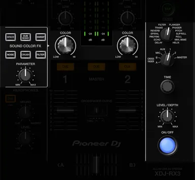 より豊かな音楽表現を可能にするBEAT FXとSOUND COLOR FX