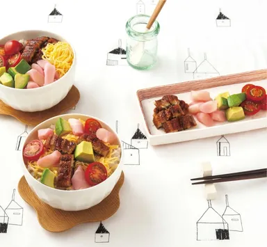 新生姜でさっぱり！うなぎのカスタム丼