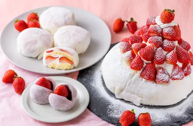 オリジナルいちご大福スイーツ　※写真はイメージです