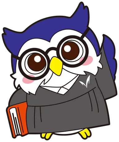 明治大学公式キャラクターめいじろう（法服Ver）