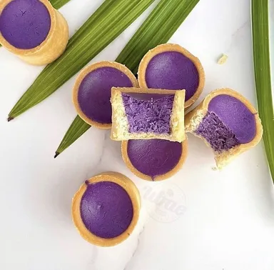 ウベチーズタルト