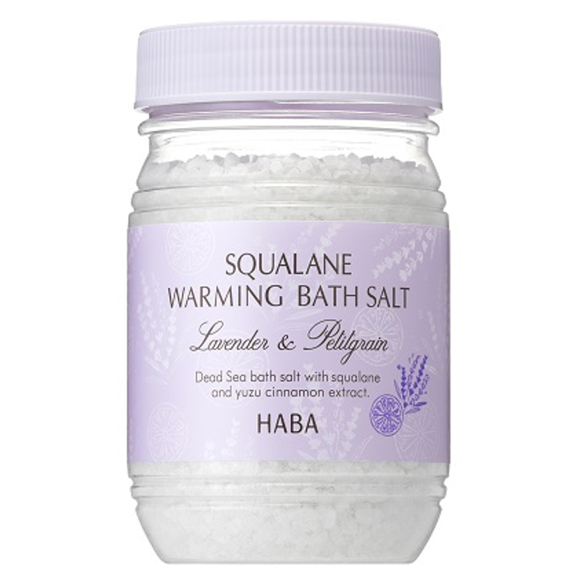 リラックスしながらたっぷり発汗※1・デトックス！
2022年1月5日（水）より数量限定発売
『スクワホットバスソルト ラベンダー＆プチグレン』