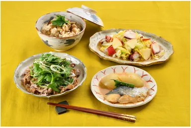 和食の日　きび砂糖(R)　レシピ4品