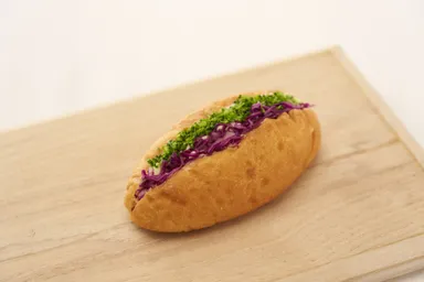 紫キャベツとブロッコリー＆ポテトサラダ