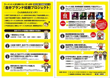 自分ブランドラーメンプロジェクト