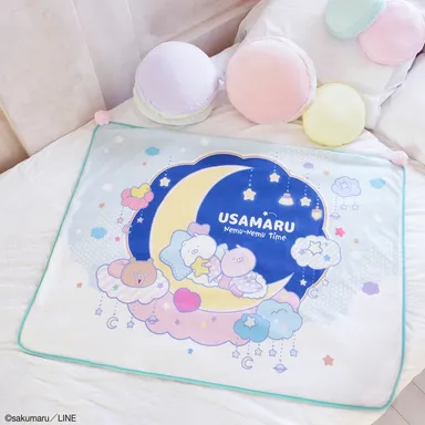 C賞：ポンポン付きブランケット(イメージ)