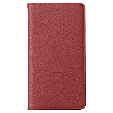 Fineseed（ファインシード）iPhone 13 用本革ケース（ダークレッド）