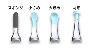 4種類の耳かきキャップ