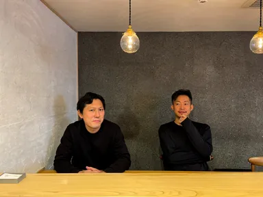 二人の発起人(カット1)