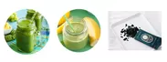 デトックス Green+ 生スピルリナ／Spirulina Banana Soy Juice／生スピルリナを製品化した「タベルモ」