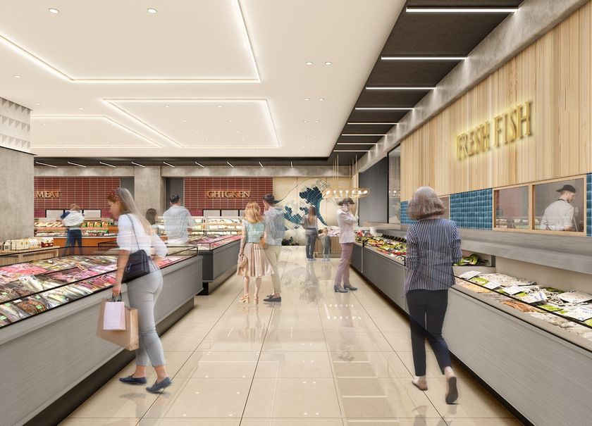 くずはモール店 1階食品フロア
「フレッシュマート」リニューアル