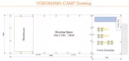 YOKOHAMA CAMP.平面図