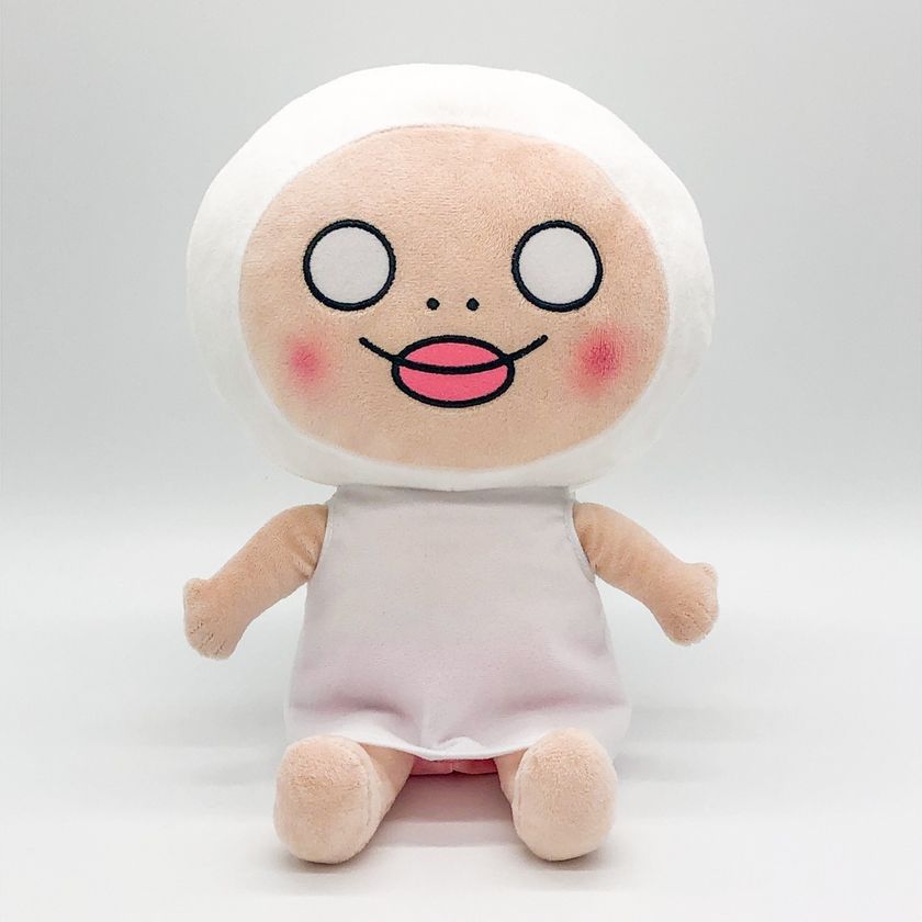 赤ちゃん泣き止む動画で大人気 しろめちゃん の抱っこサイズのぬいぐるみ 30cm 三代目が入荷 販売再開 株式会社須惠のプレスリリース