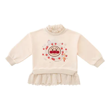 レイヤードトレーナー　オフ白