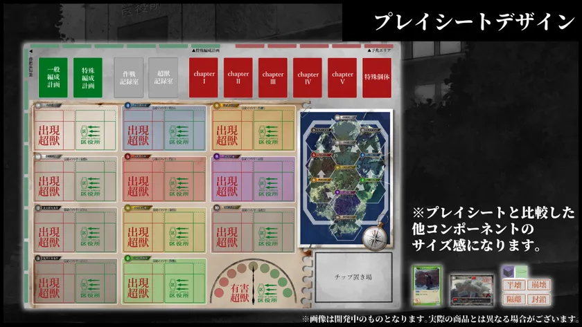 有害超獣”ボードゲーム化プロジェクトでクラウドファンディングを12月 有害超獣”ボードゲーム化プロジェクトでクラウドファンディングを12月