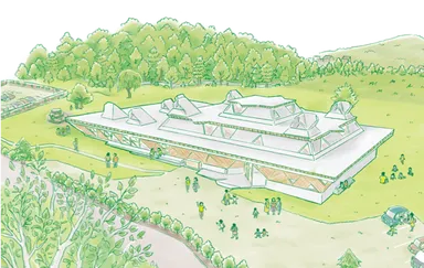 新園舎の完成イメージ
