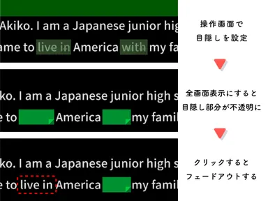 答え合わせの演出も楽しく