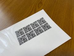 お墓設置用QRコードシール