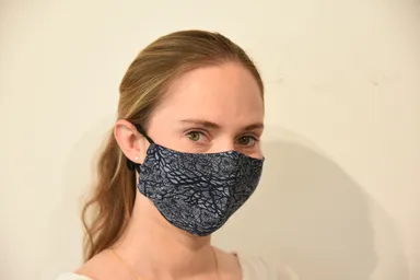 高砂松柄(ネイビー)着用時